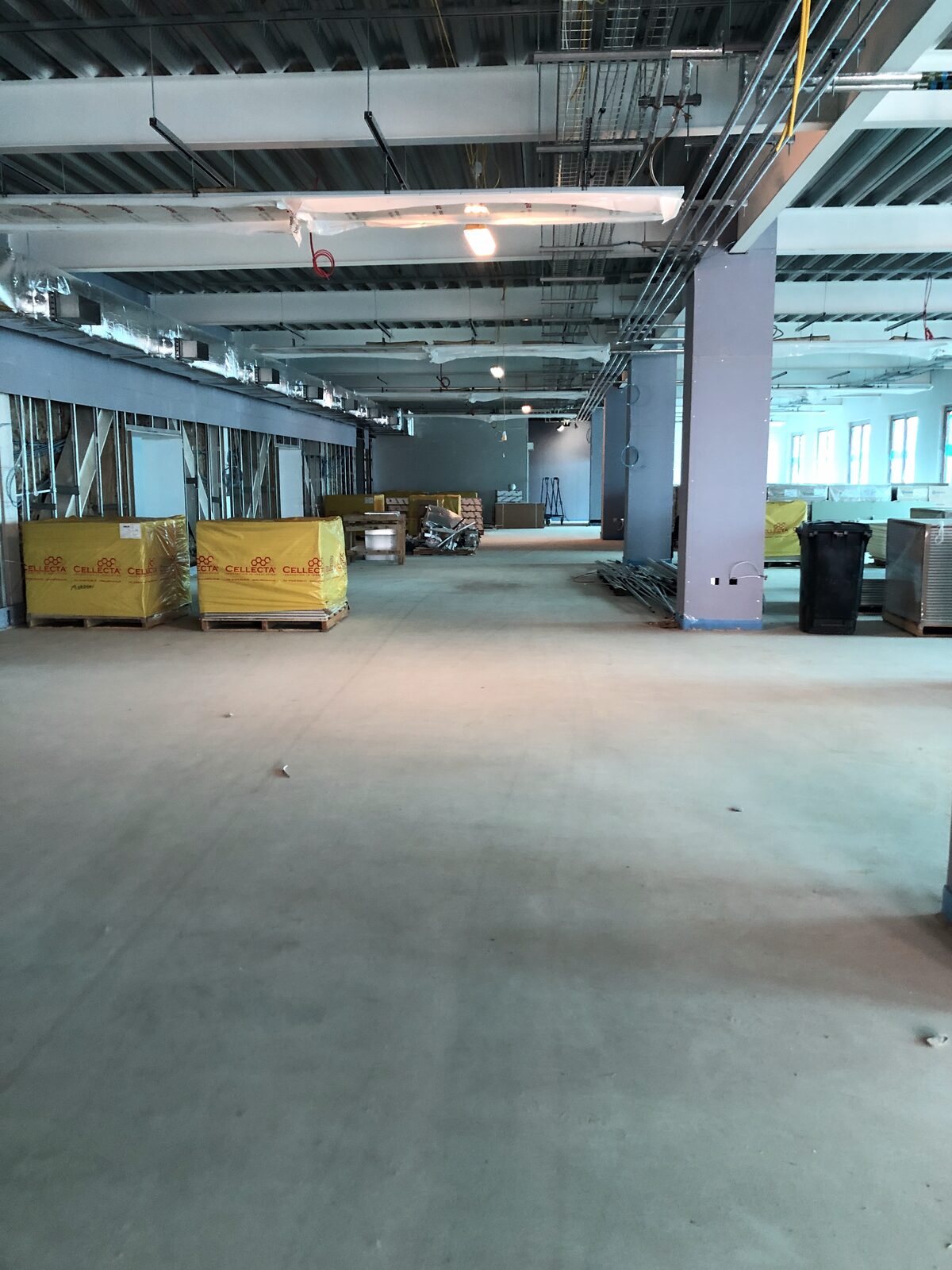 Commercial floor fit-out